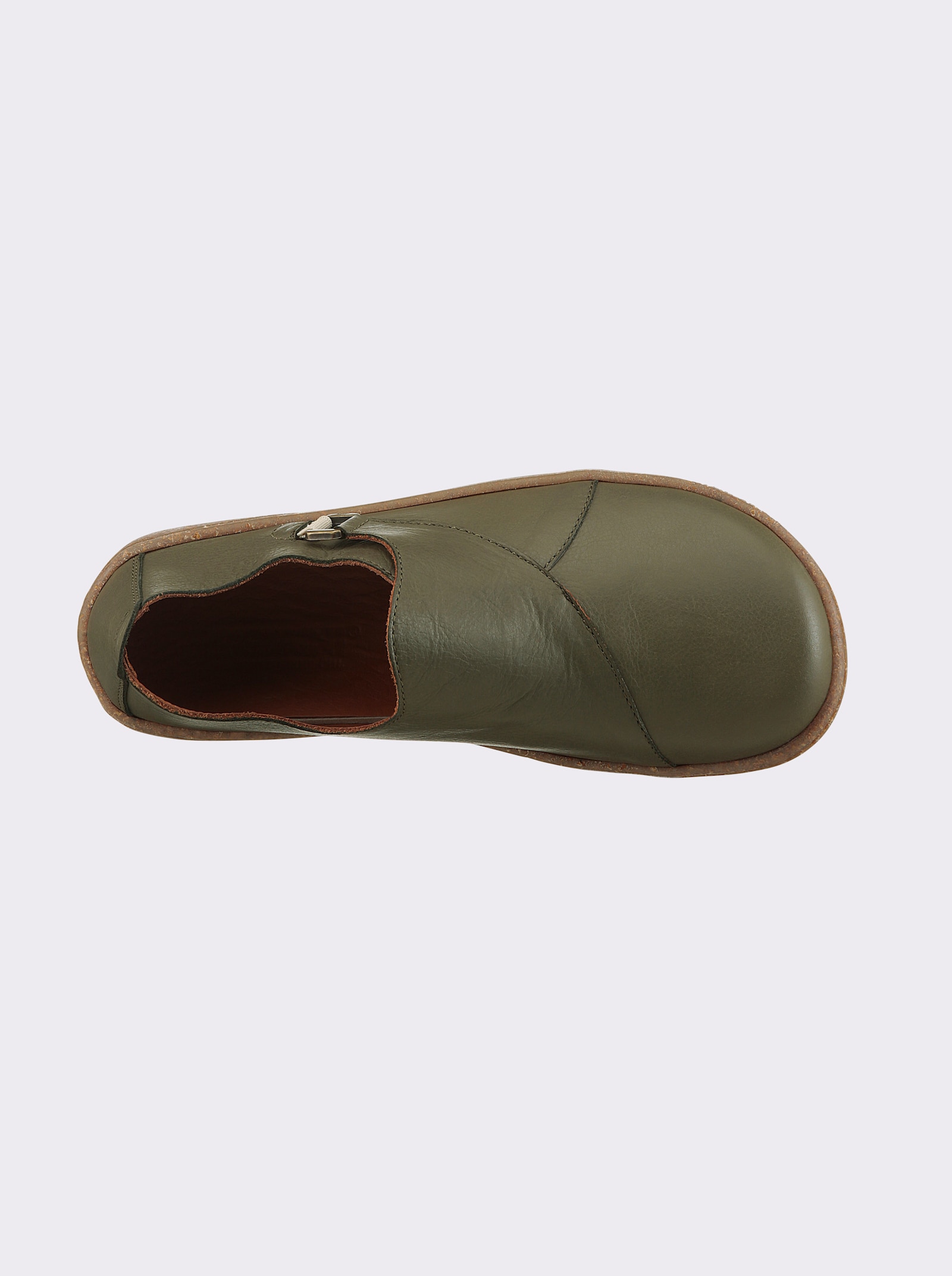 Gemini Slipper mit Wechselfußbett - khaki