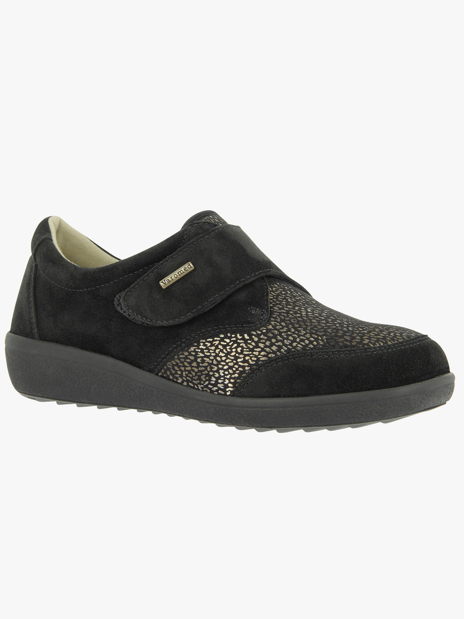 Varomed Klettschuh in Weite K - schwarz