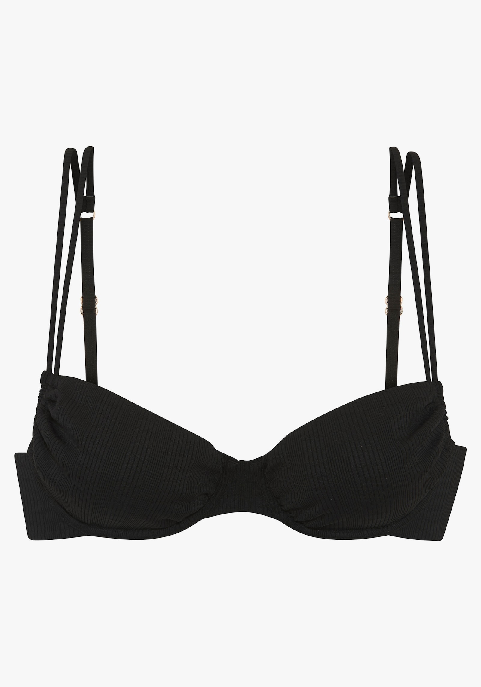 Copenhagen Studios Bügel-Bikini-Top - schwarz