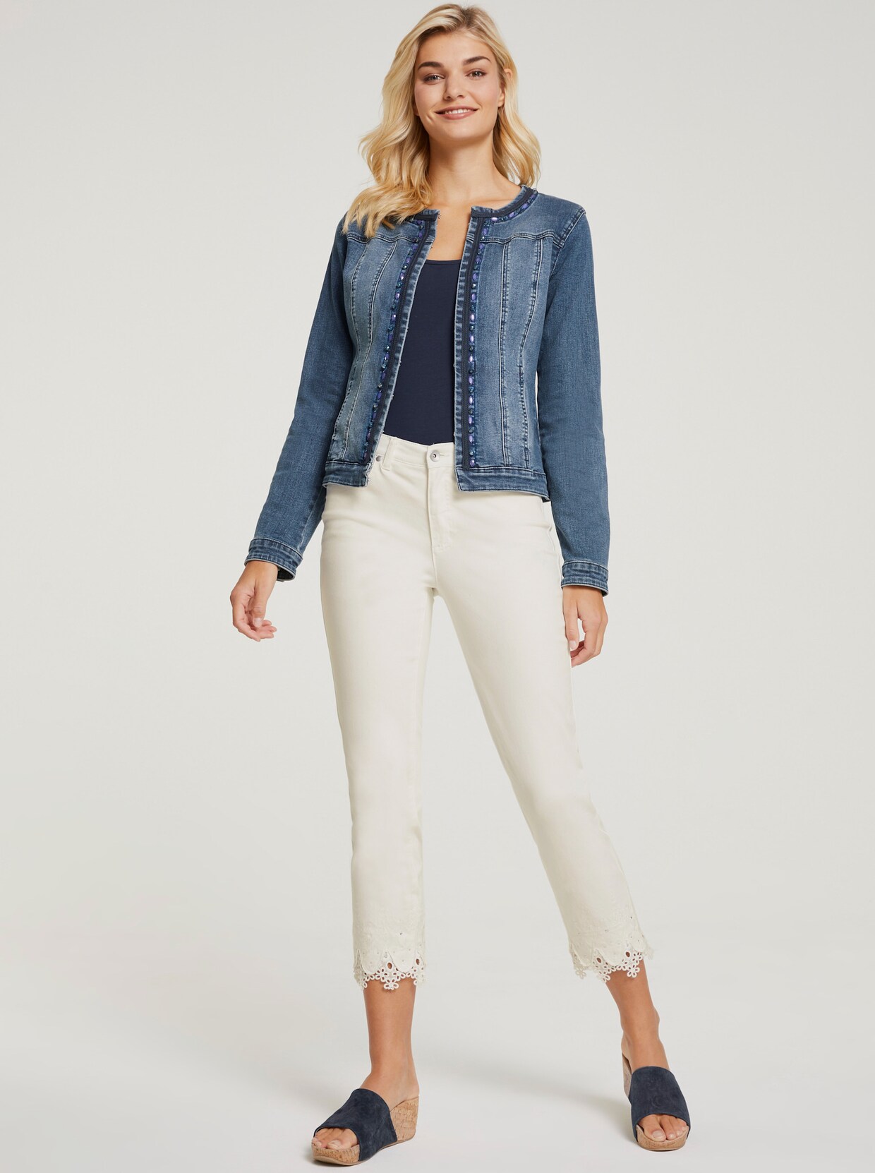 heine Jeans-Jacke - blue denim