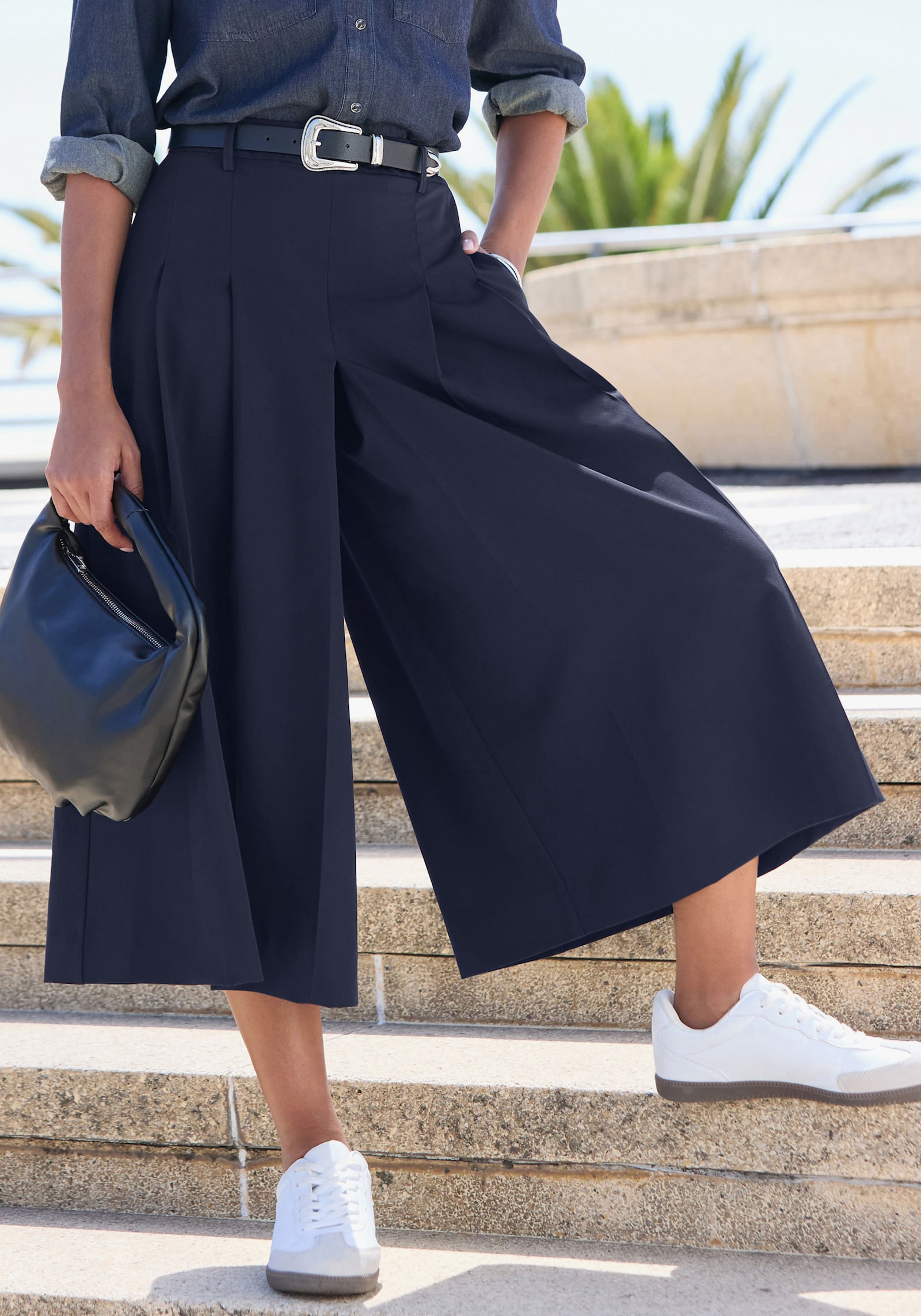 LASCANA Hosenrock - navy