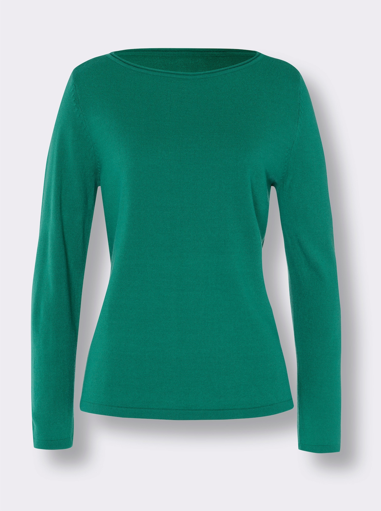 Pullover met lange mouwen - smaragdgroen