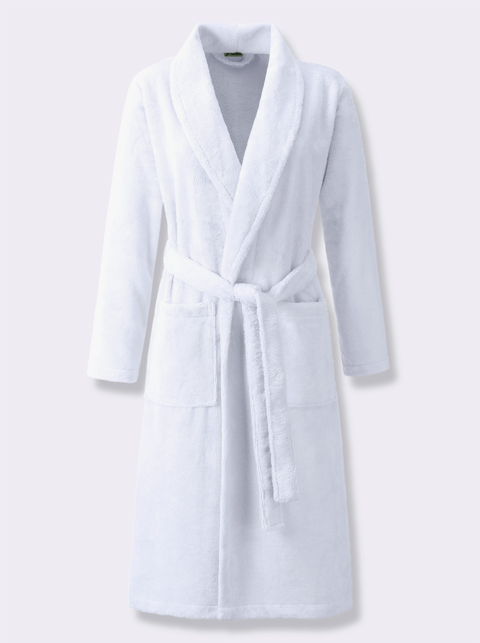 Plantier Bademantel - weiß