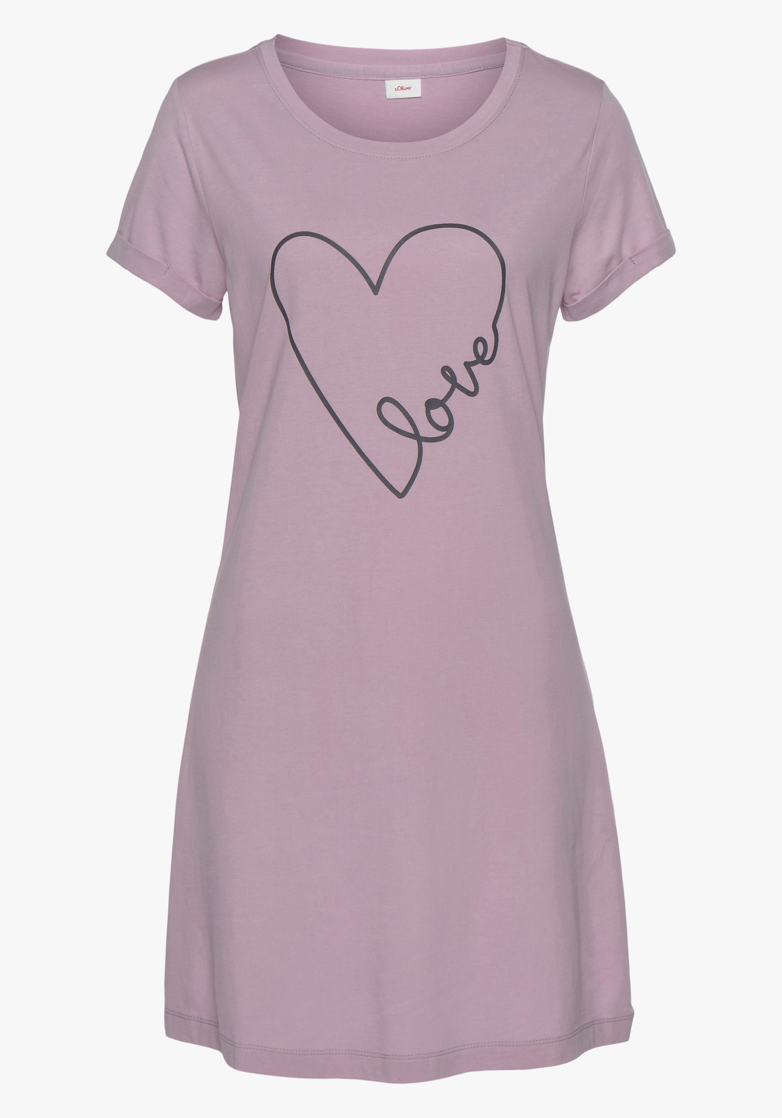 Vivance Dreams Bigshirt - lila