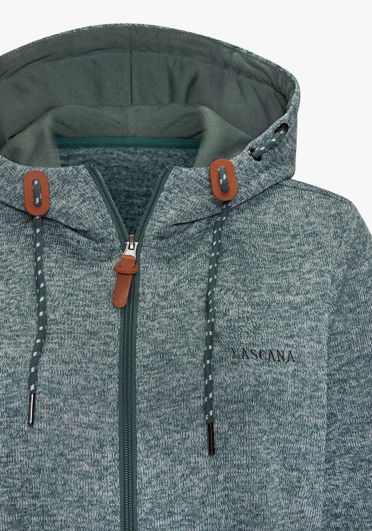 LASCANA Fleecejacke - petrol