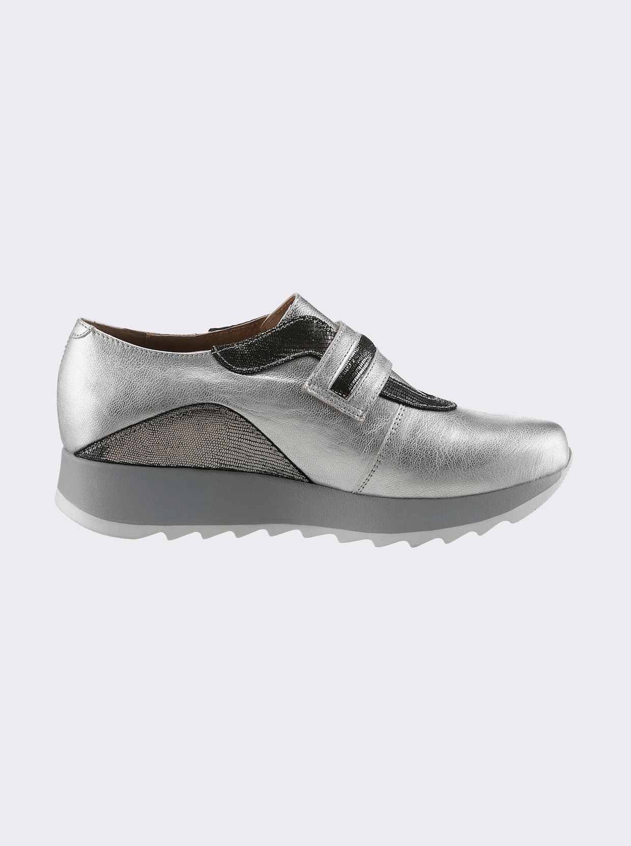 heine Sneaker - silberfarben-metallic