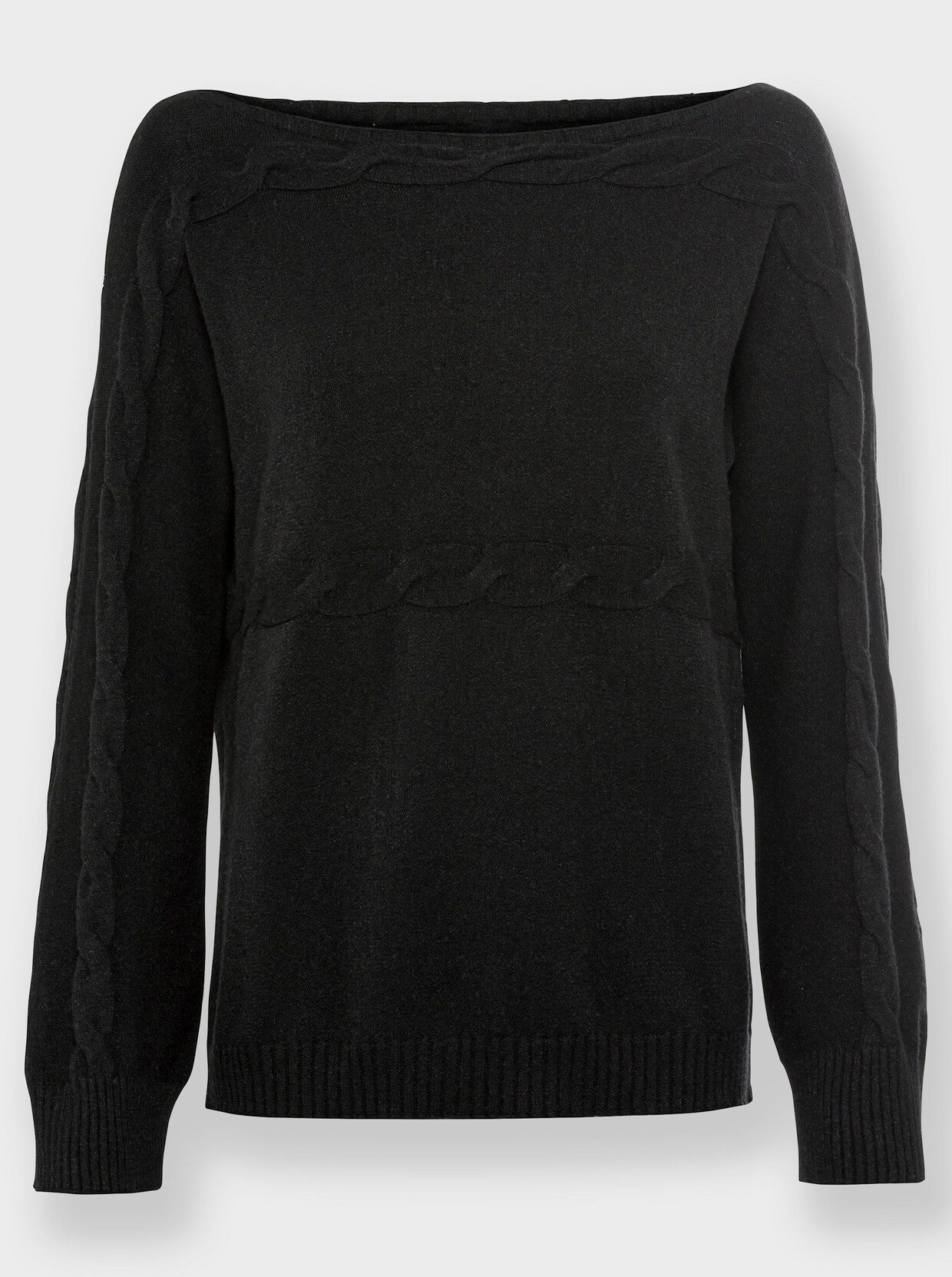 heine Pullover met lange mouwen - zwart