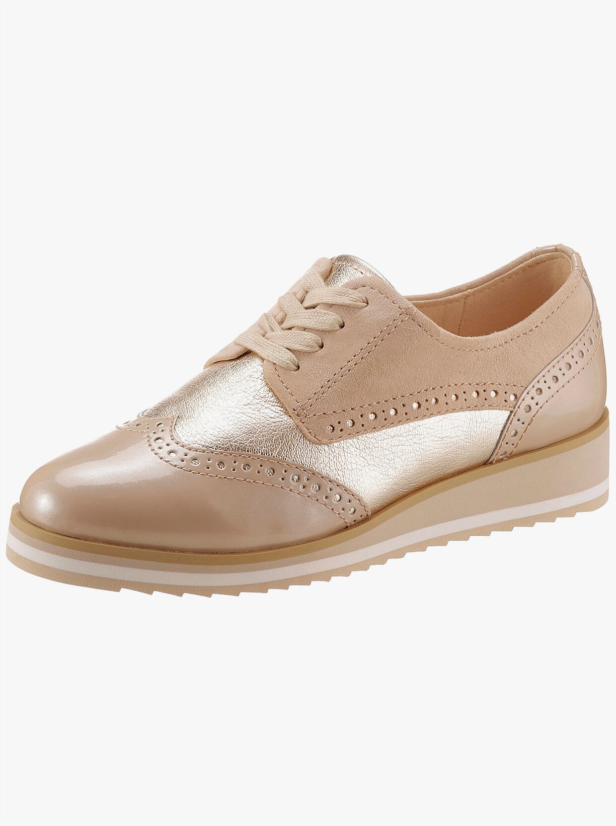 Caprice Lågskor - beige
