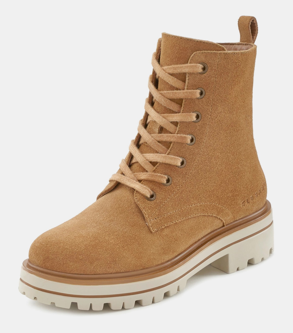 Elbsand Stiefelette - camelfarben