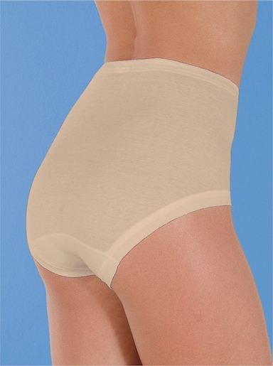 Schiesser Taillenslip mit breiten Bündchen - elfenbein