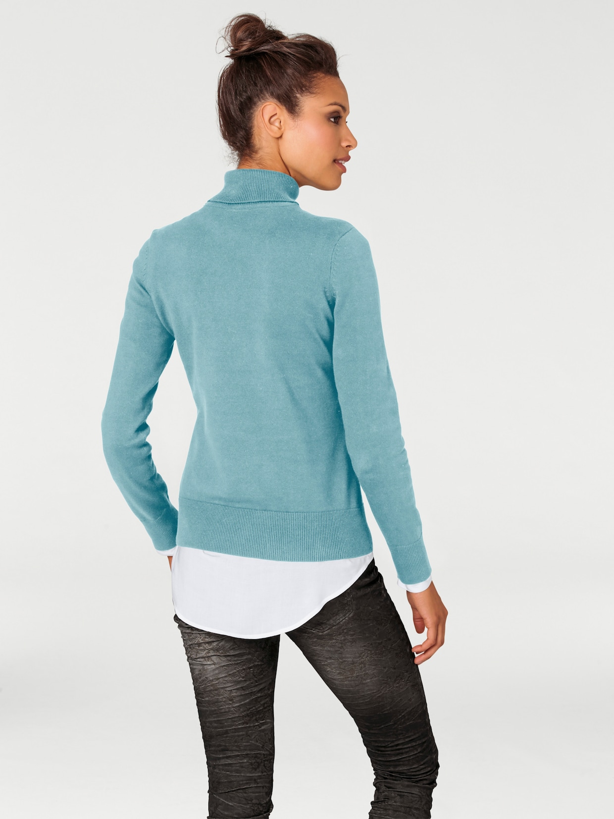 heine Rollkragenpullover - aqua