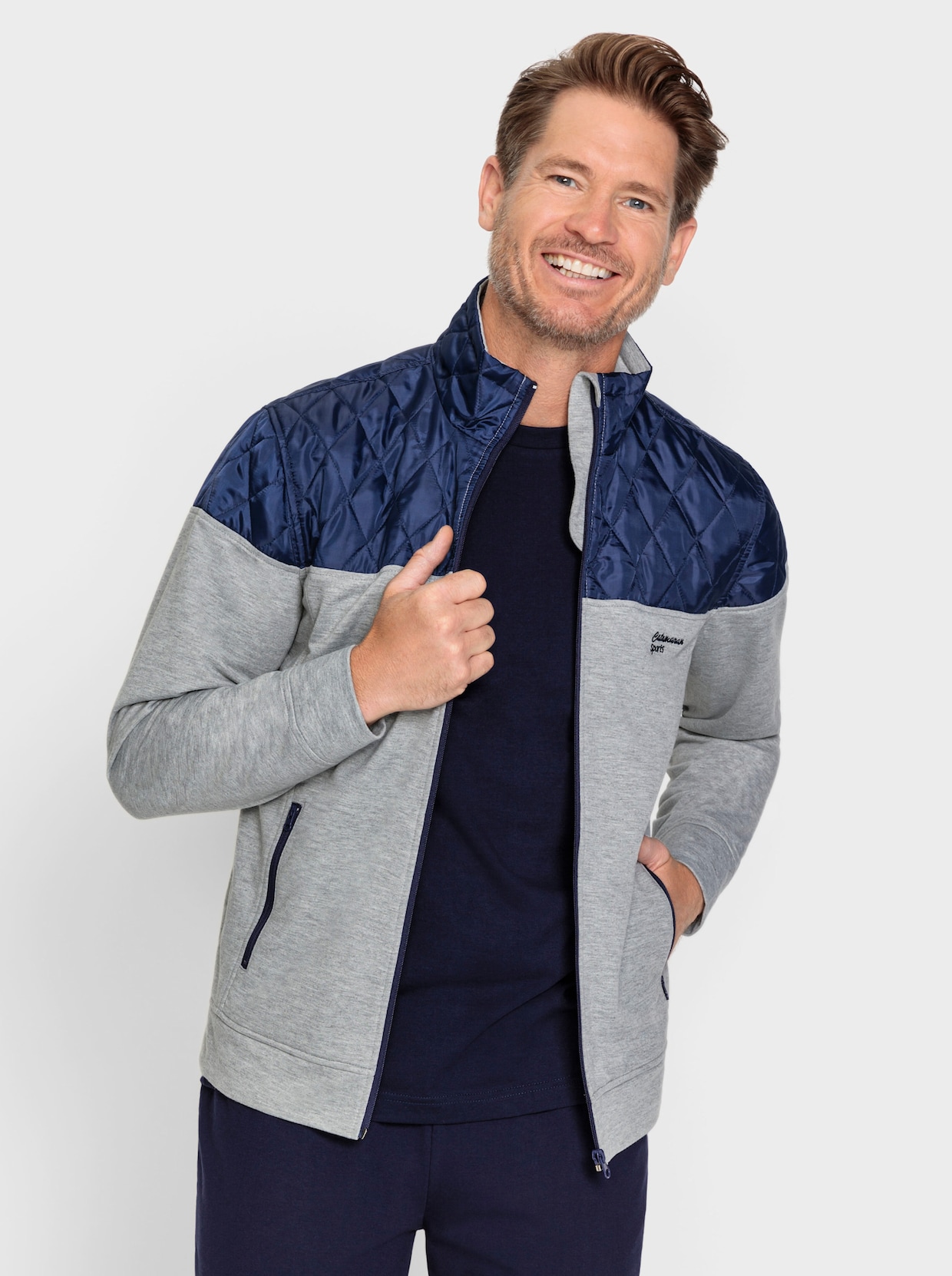 Catamaran Sports Freizeitjacke - grau-meliert