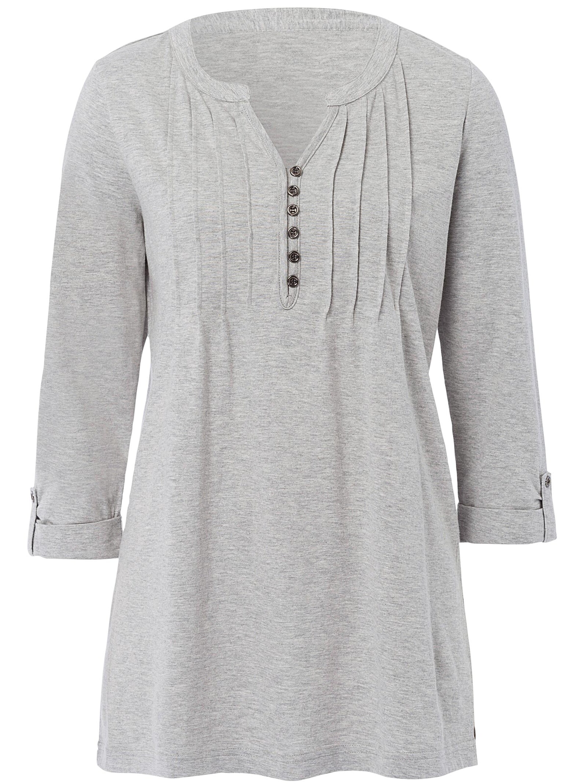 Shirt - grau-meliert