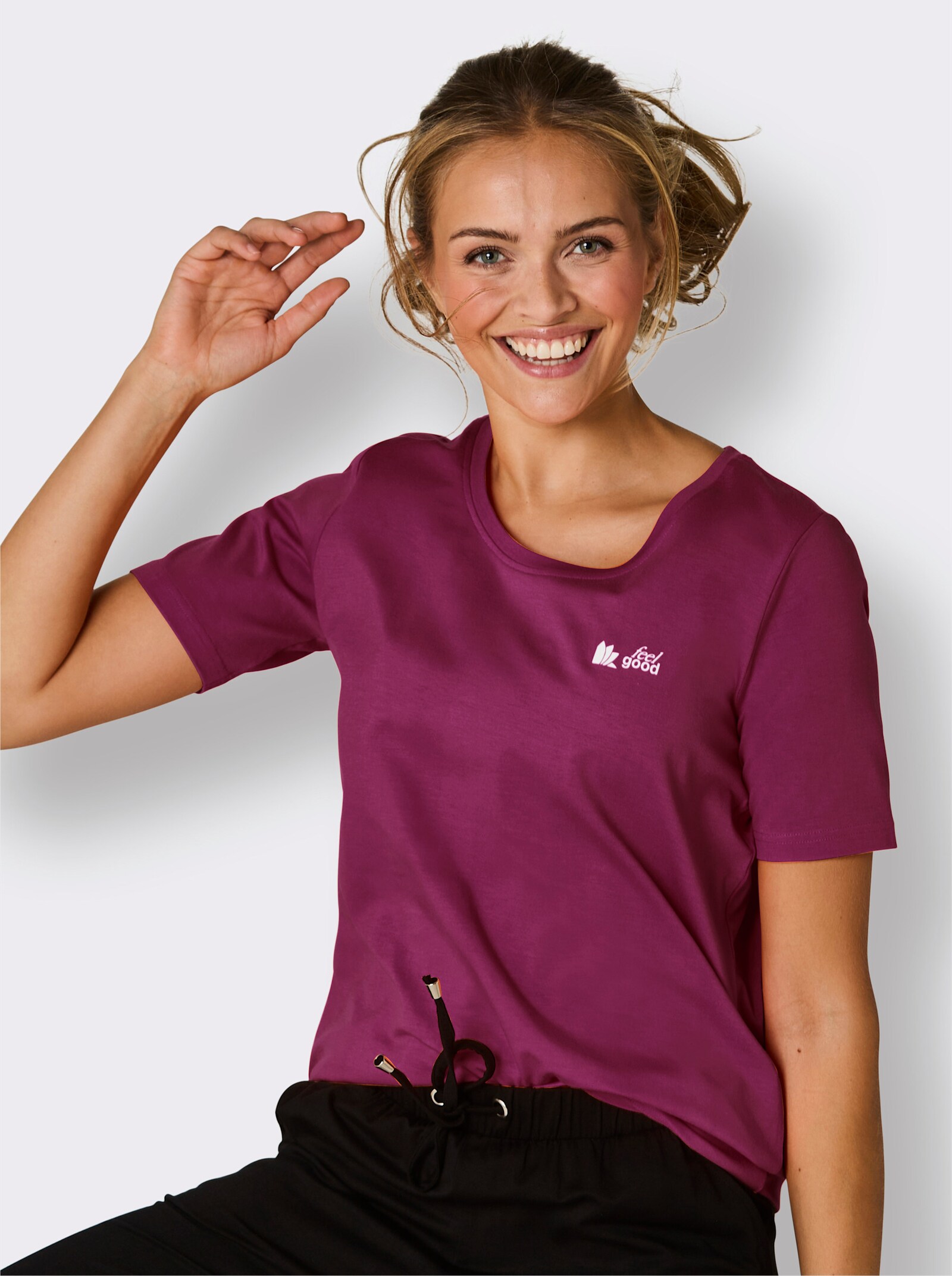 feel good Shirt - malve