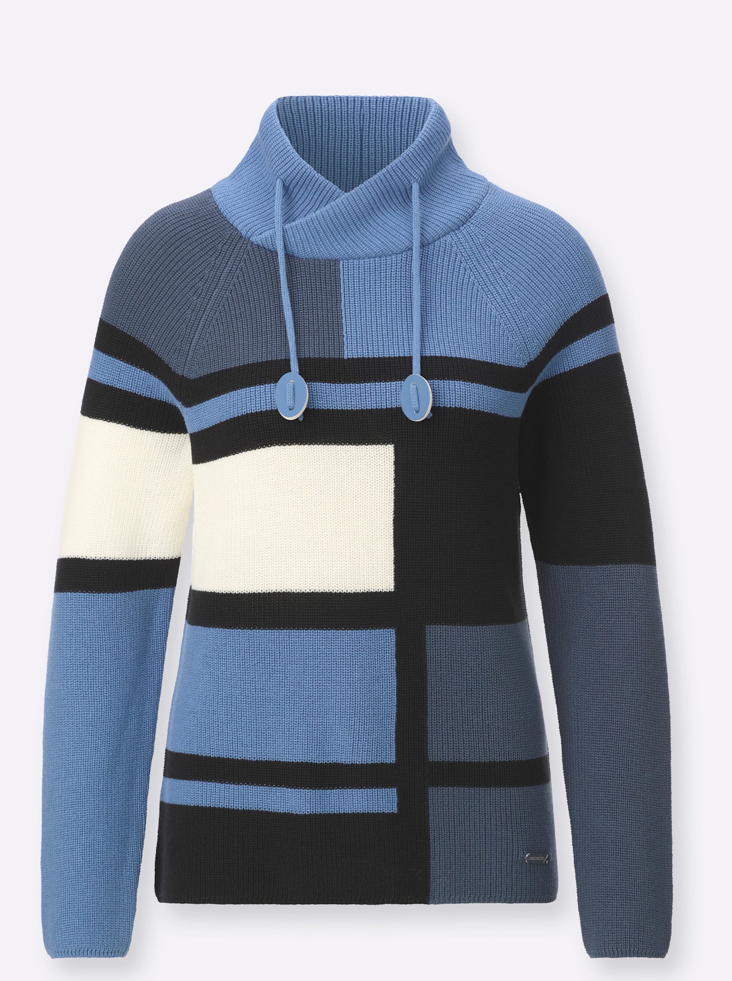 Thumbnail - Stehkragenpullover