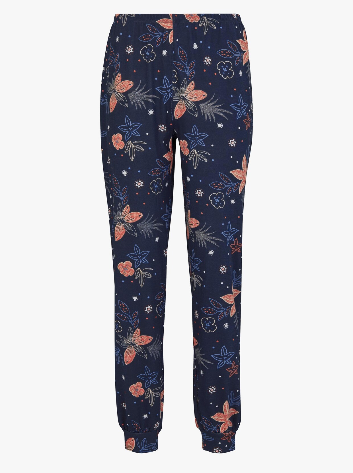 Pyjamas-Byxor - nattblå, tryckt