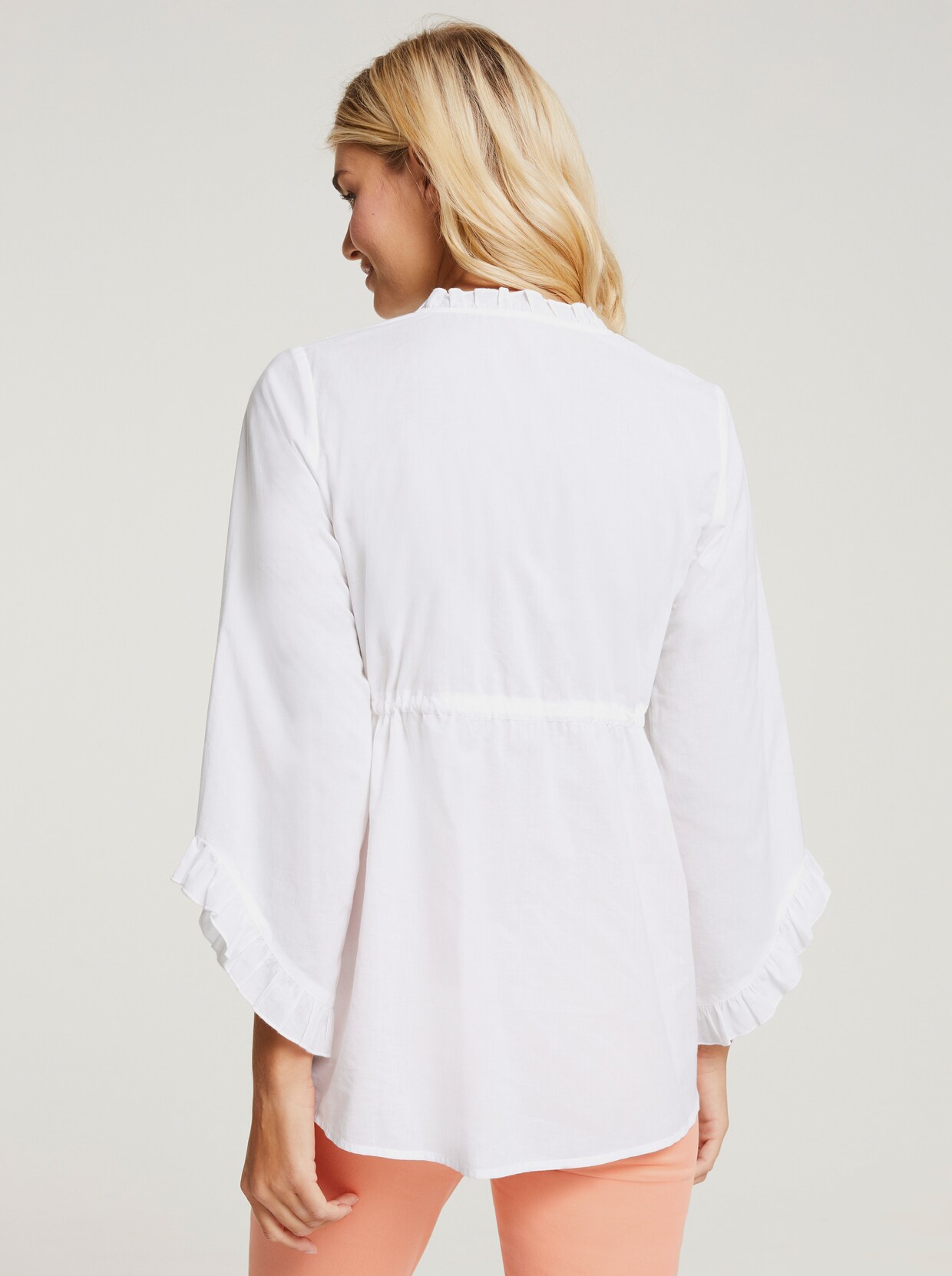 heine Longbluse - ecru