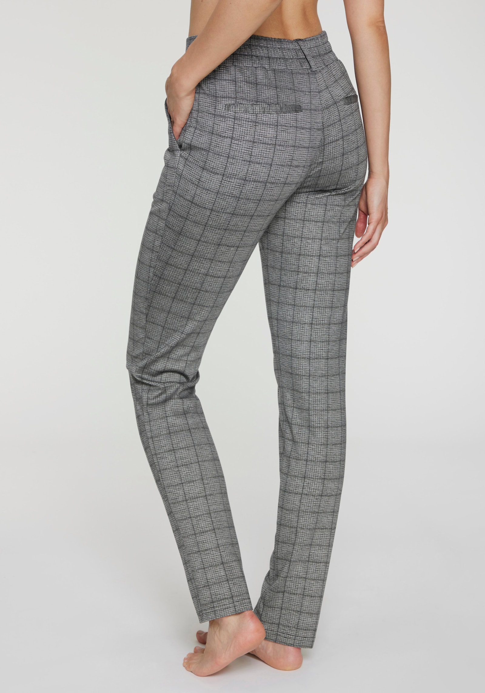 LASCANA Joggingbroek - grijs geruit