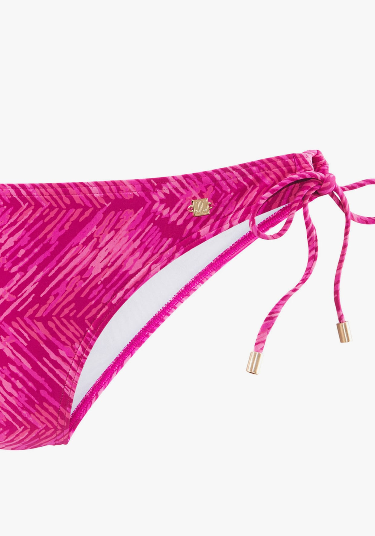 JETTE Bikinibroekje - bessenrood bedrukt
