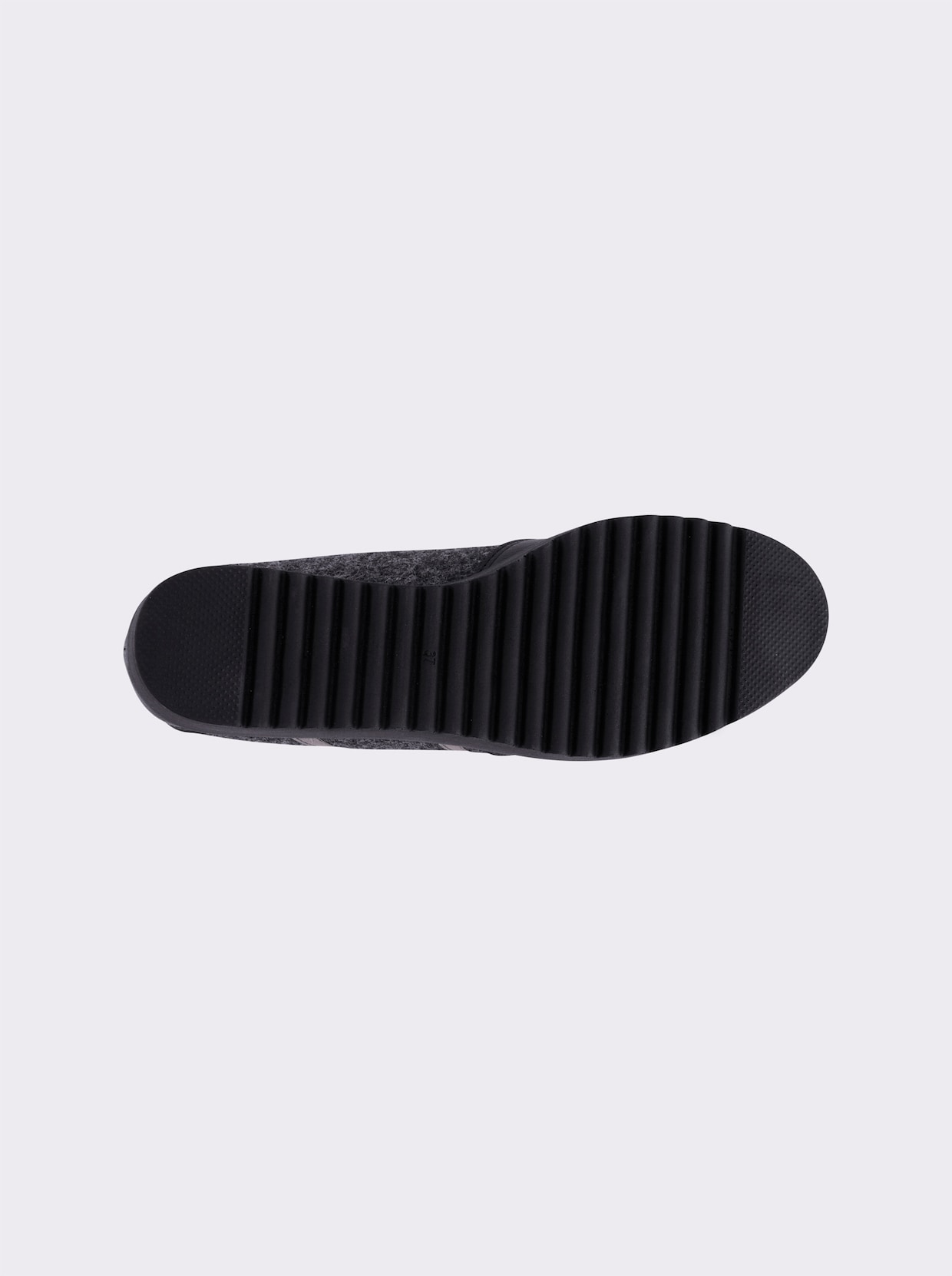 heine Sneaker - antraciet/zwart