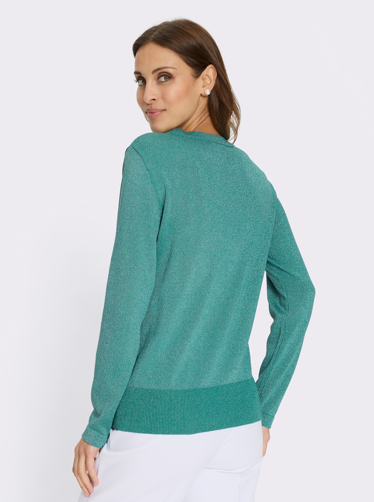 Pullover - smaragd