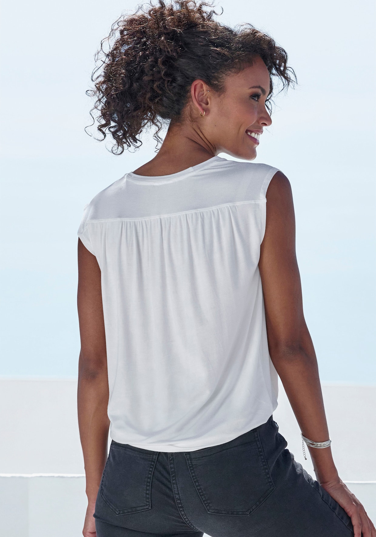 LASCANA Shirttop - creme