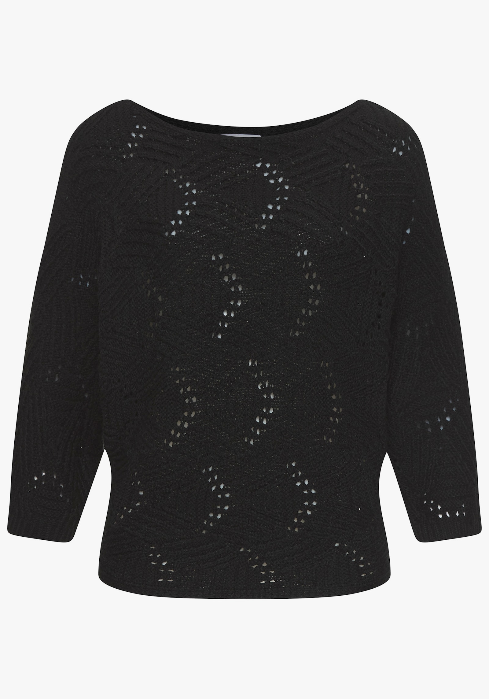 LASCANA Pull chauve-souris - noir