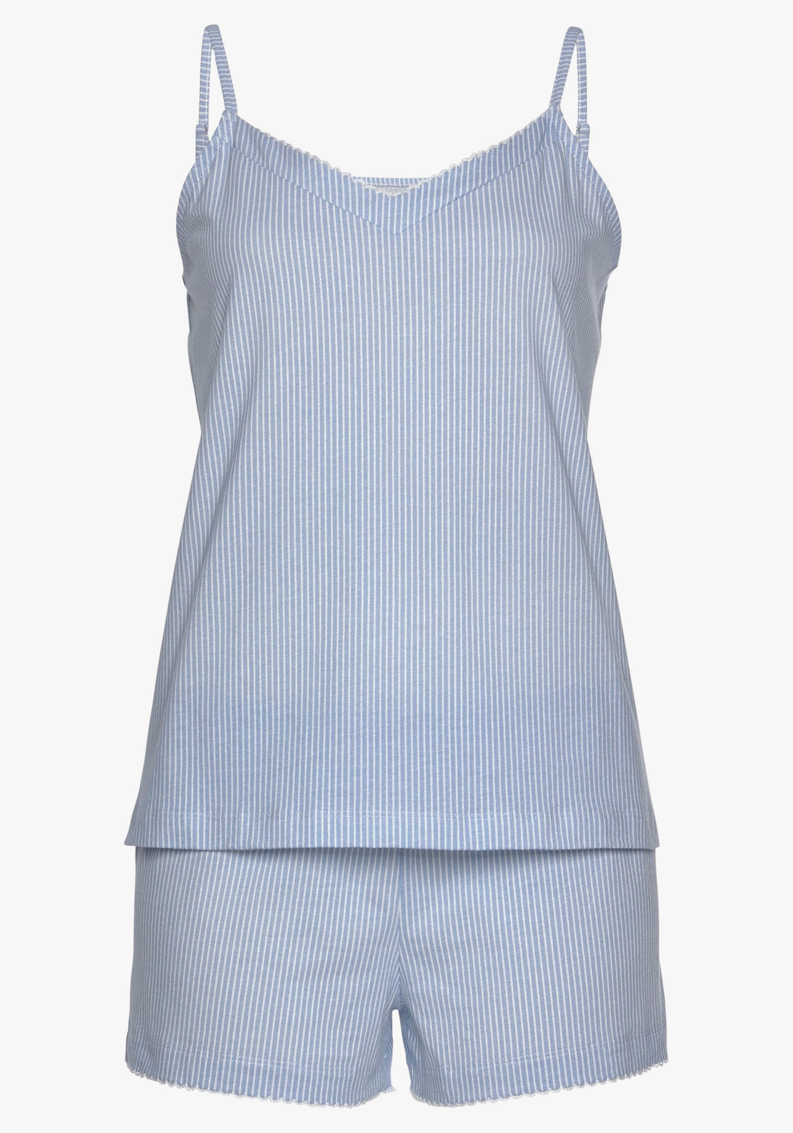 Vivance Dreams Shortama - blauw/wit