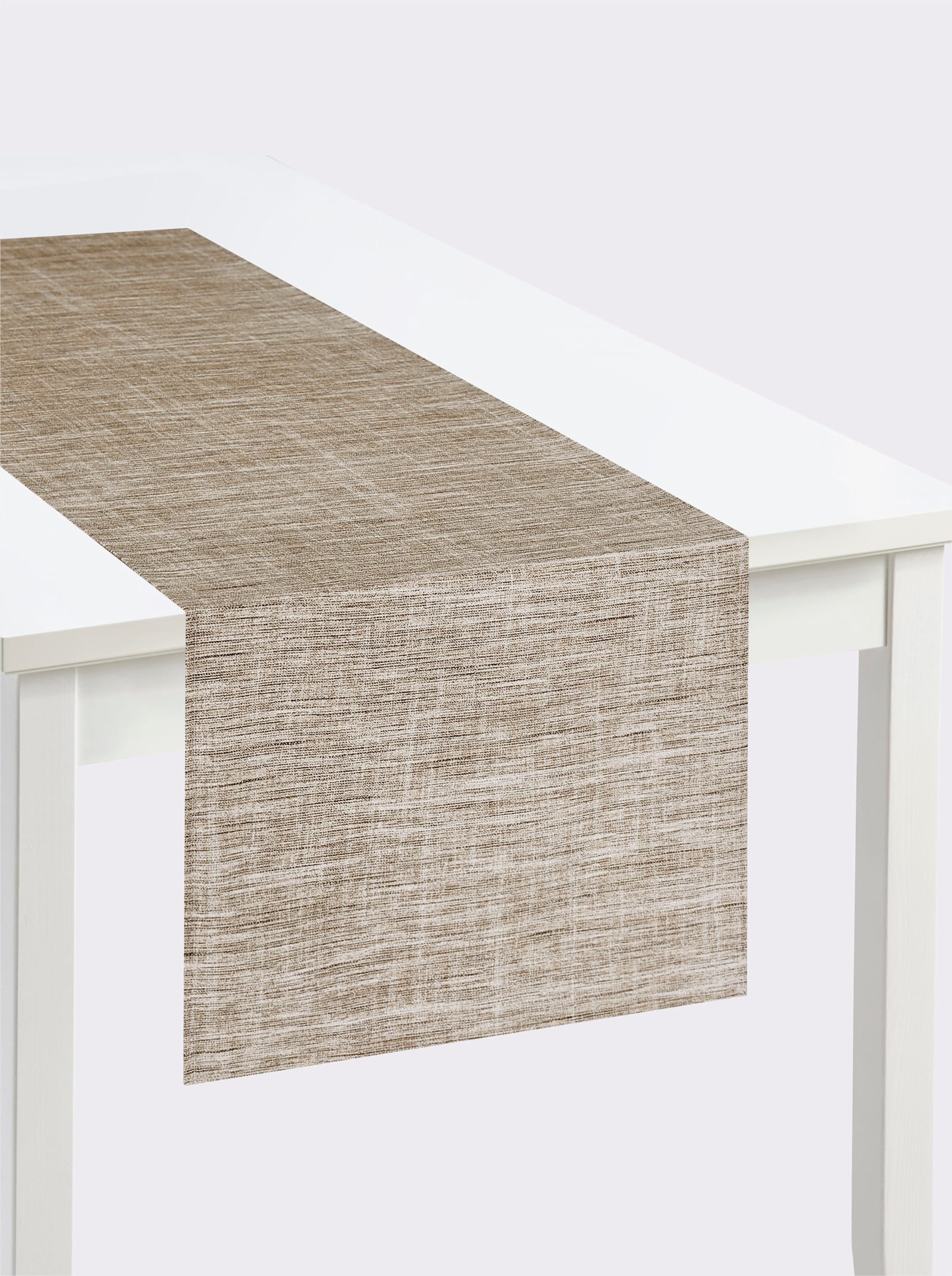 Tischdecke - beige-gemustert