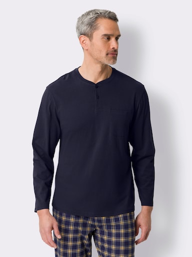 Schlafanzug-Shirt - marine