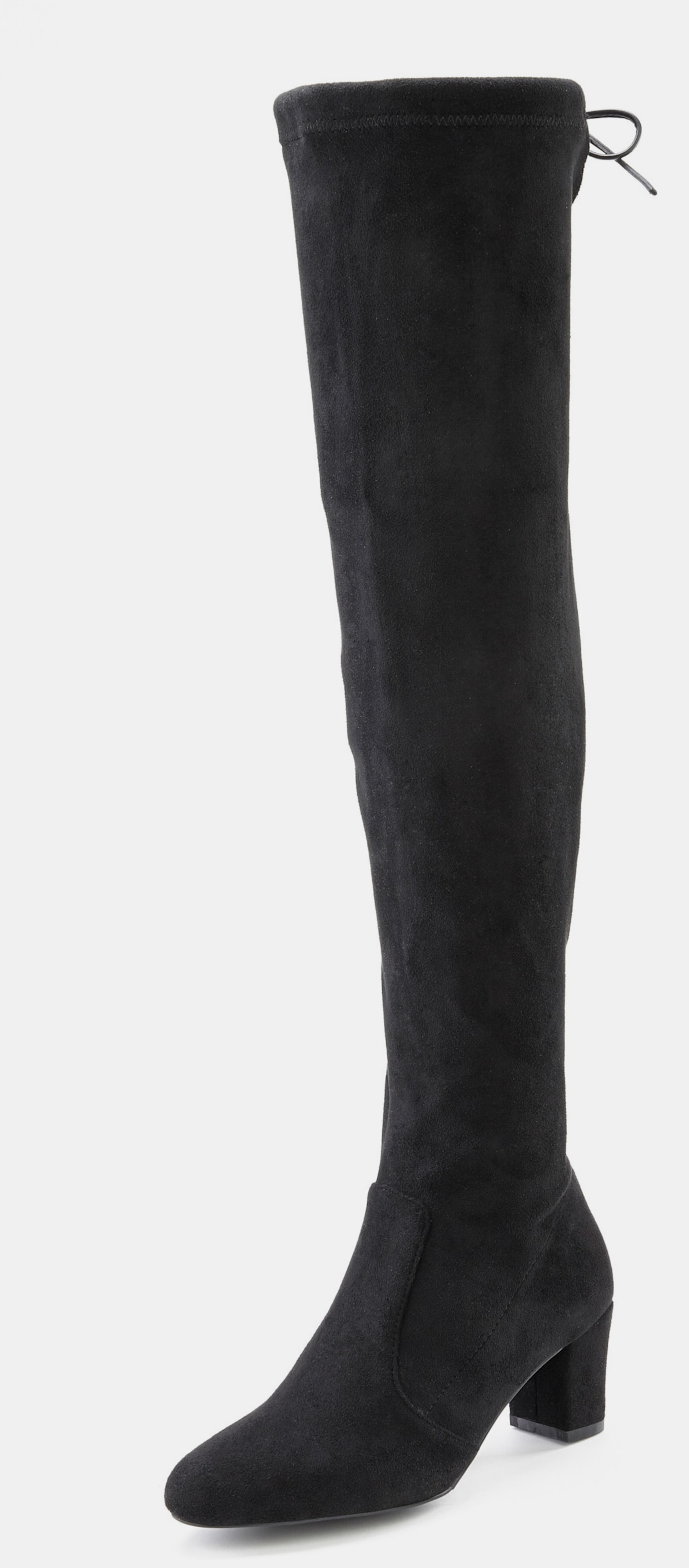 LASCANA Overkneestiefel - schwarz