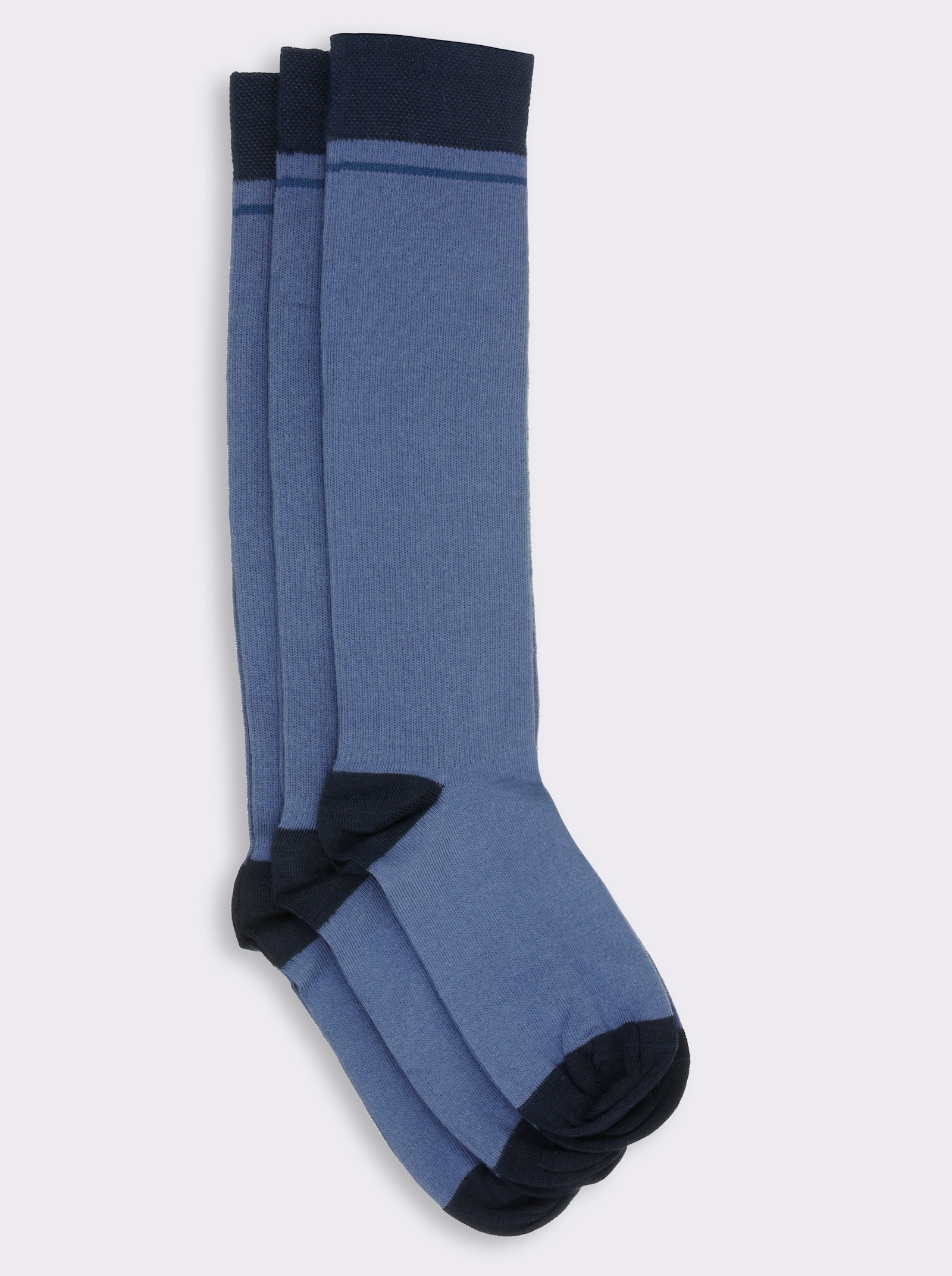 wäschepur Kompressionskniestrumpf - jeansblau