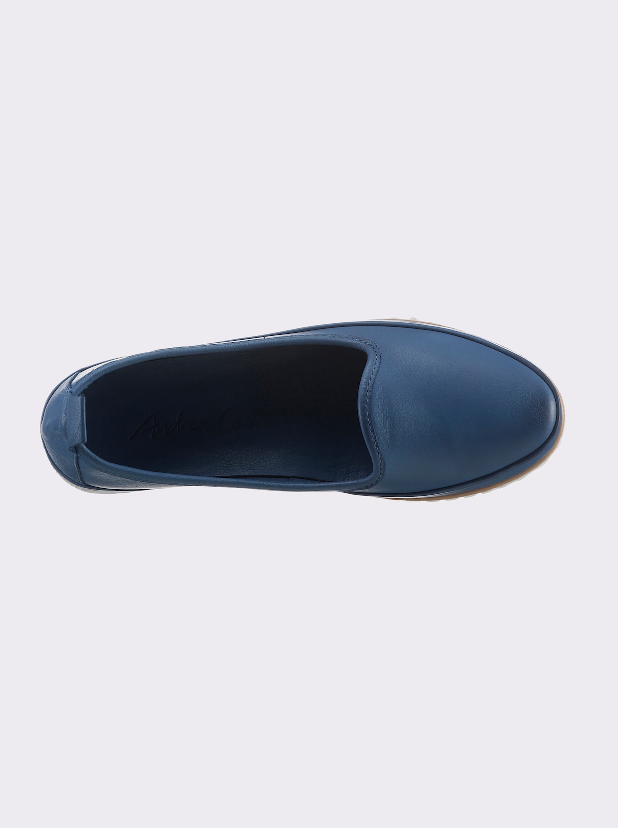 Andrea Conti Slipper - jeansblau