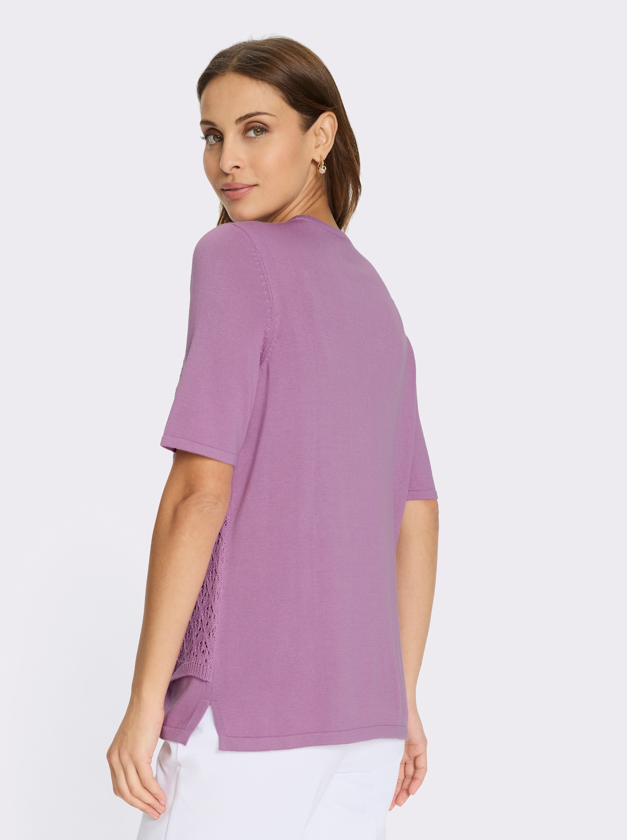 2-in-1-Pullover - orchidee