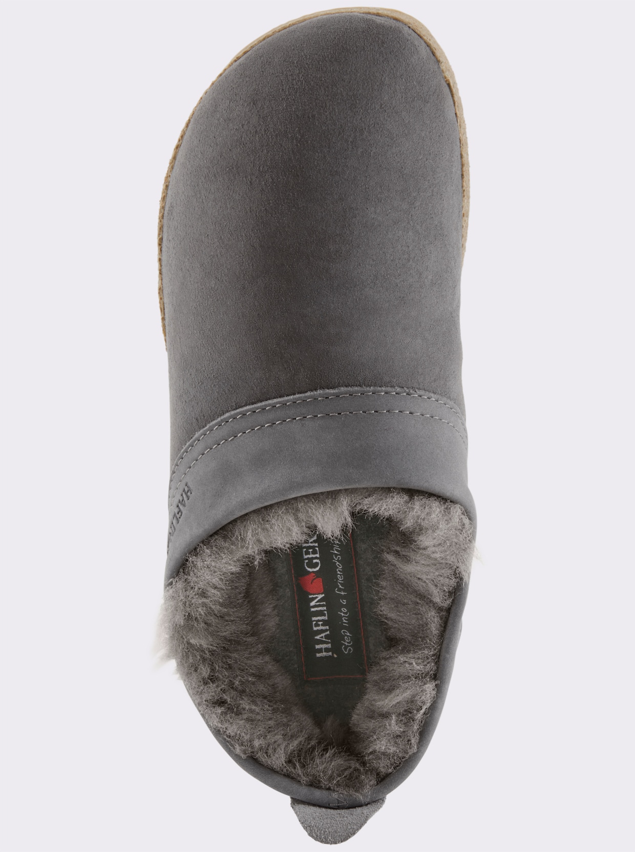 Haflinger Chaussons - anthracite