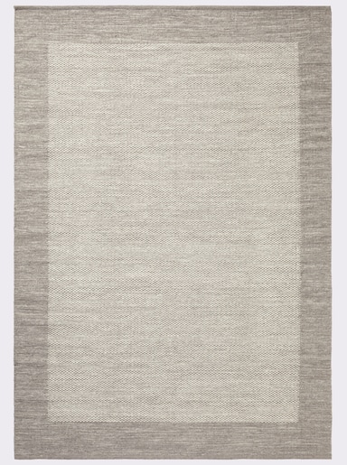 heine home Teppich - grau-weiß-meliert