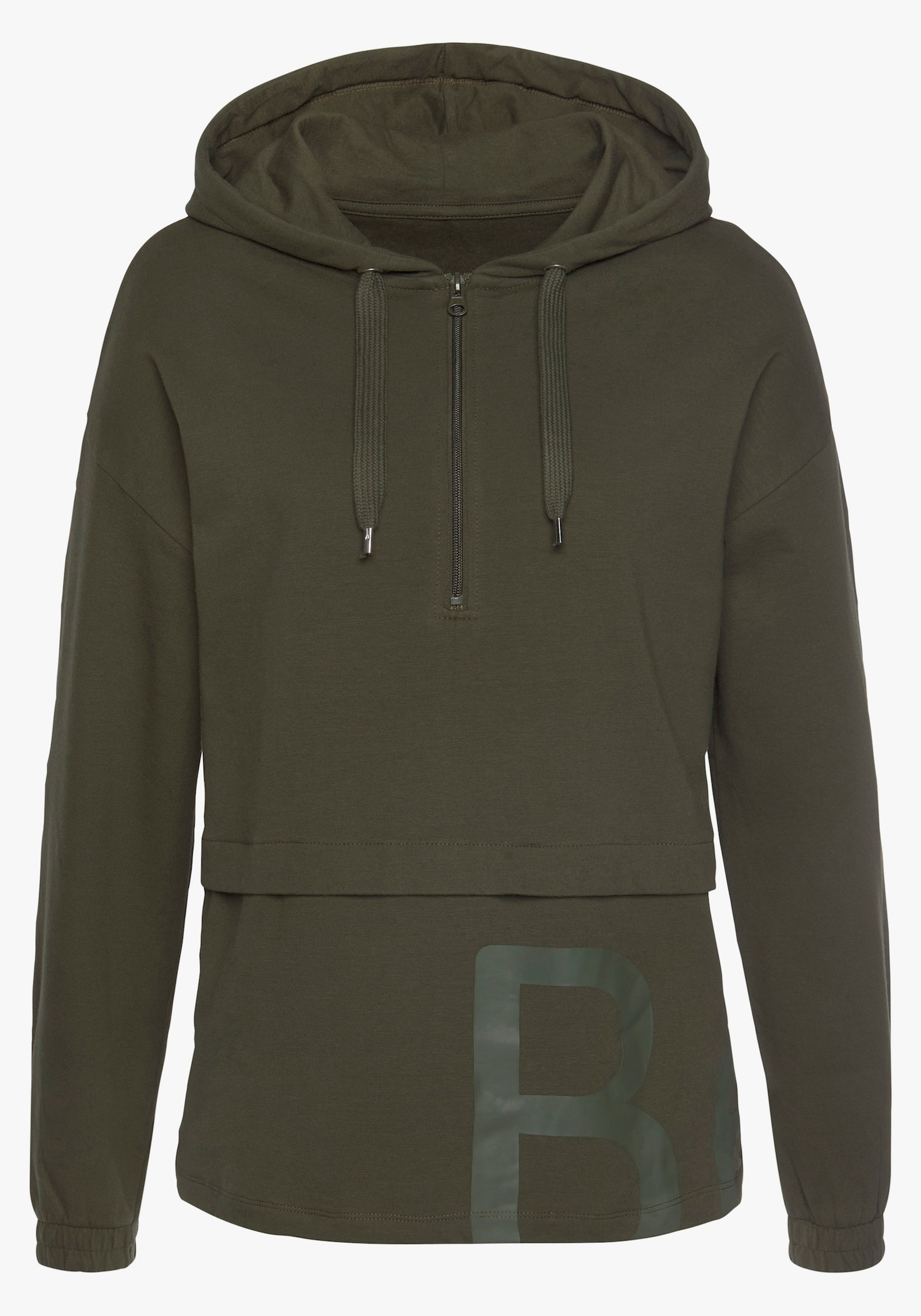 Bench. Loungewear Hoodie - dunkelgrün