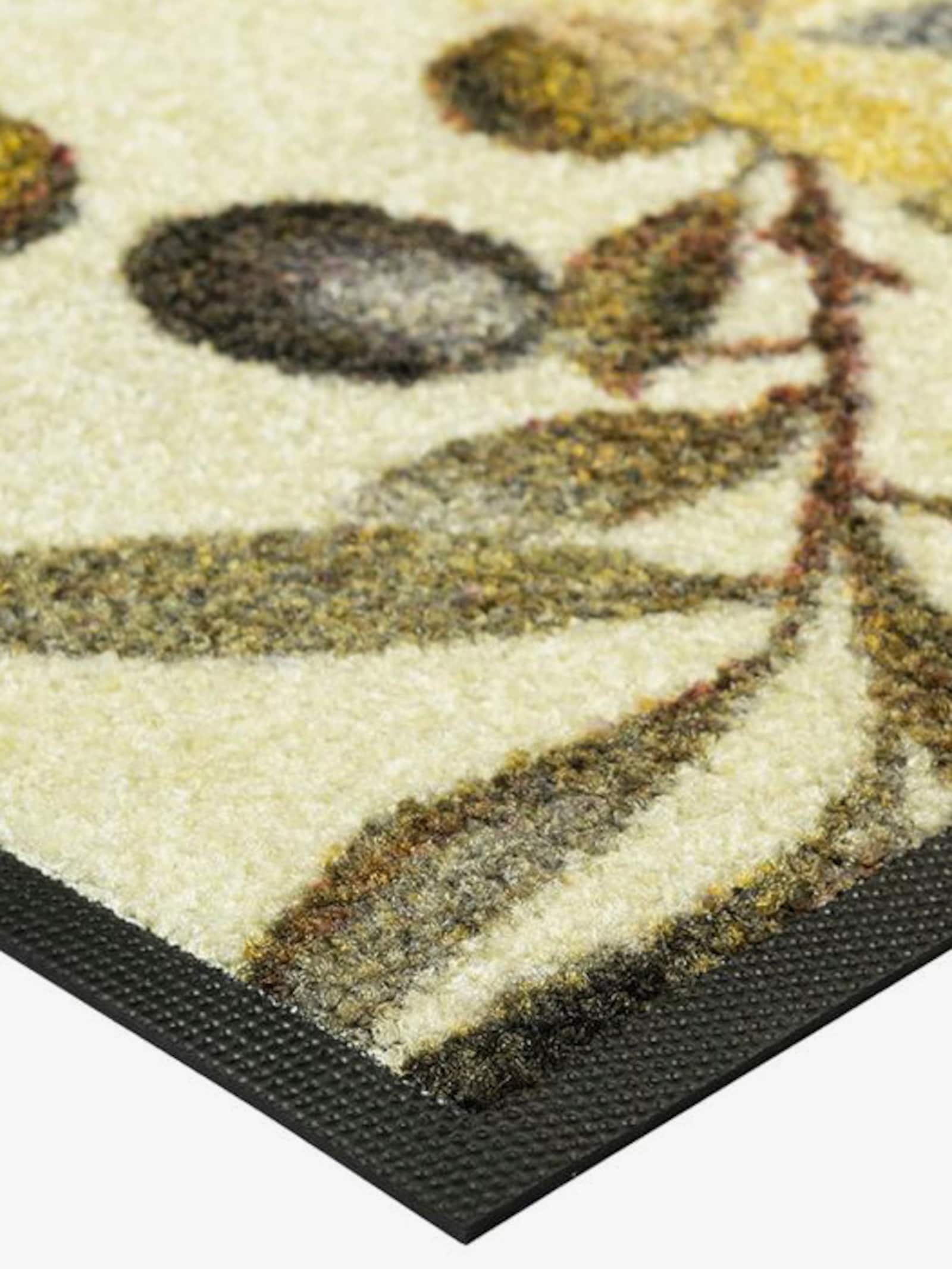 wash+dry by Kleen-Tex Fußmatte - ecru-grau-gemustert