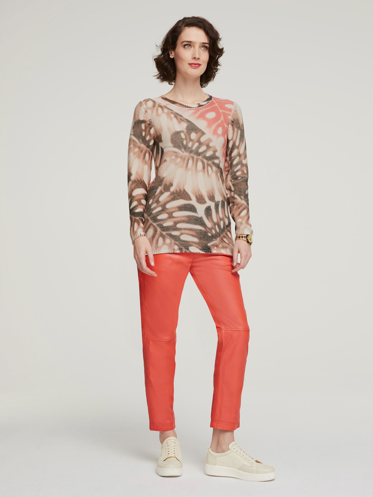 heine Druck-Pullover - bunt