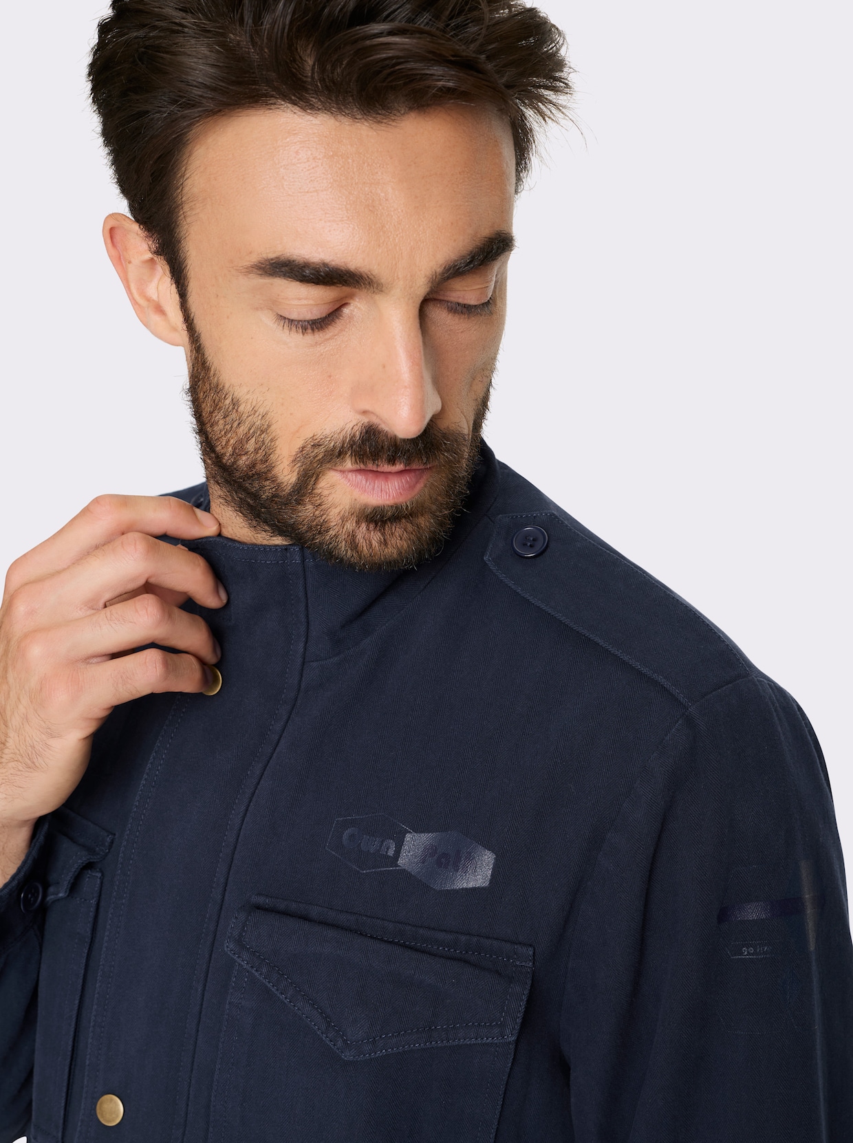 Marco Donati Longjacke - marine