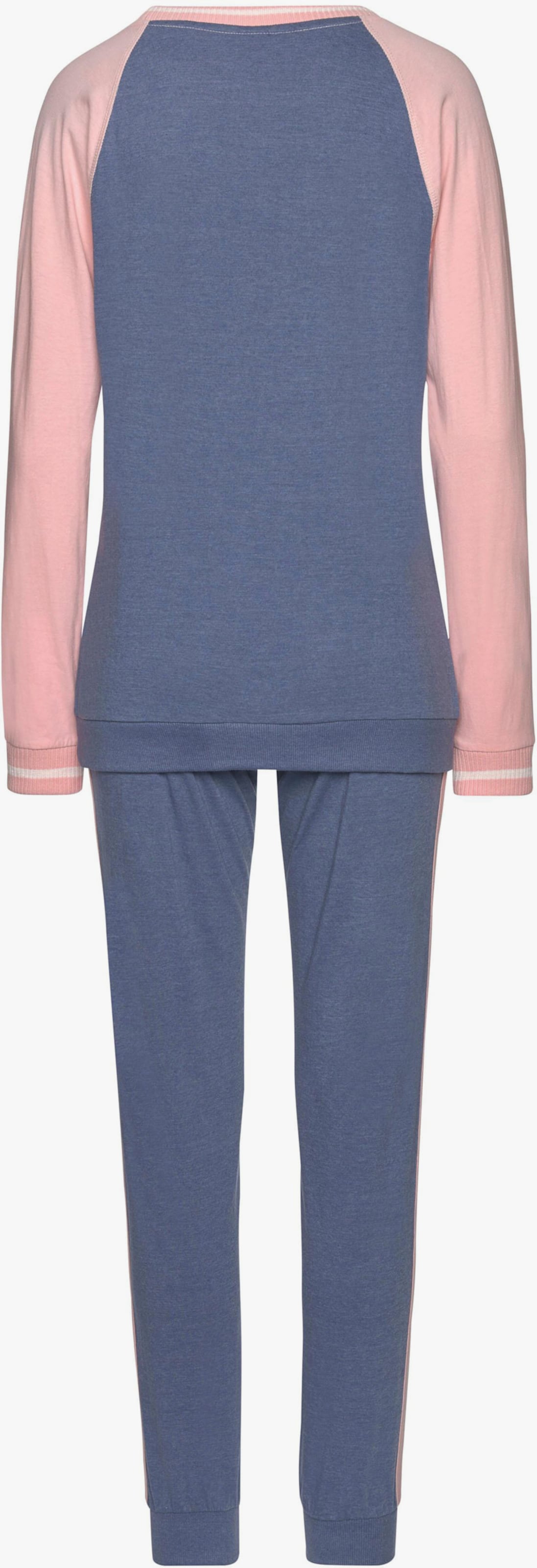 Arizona Pyjama - blauw gemêleerd