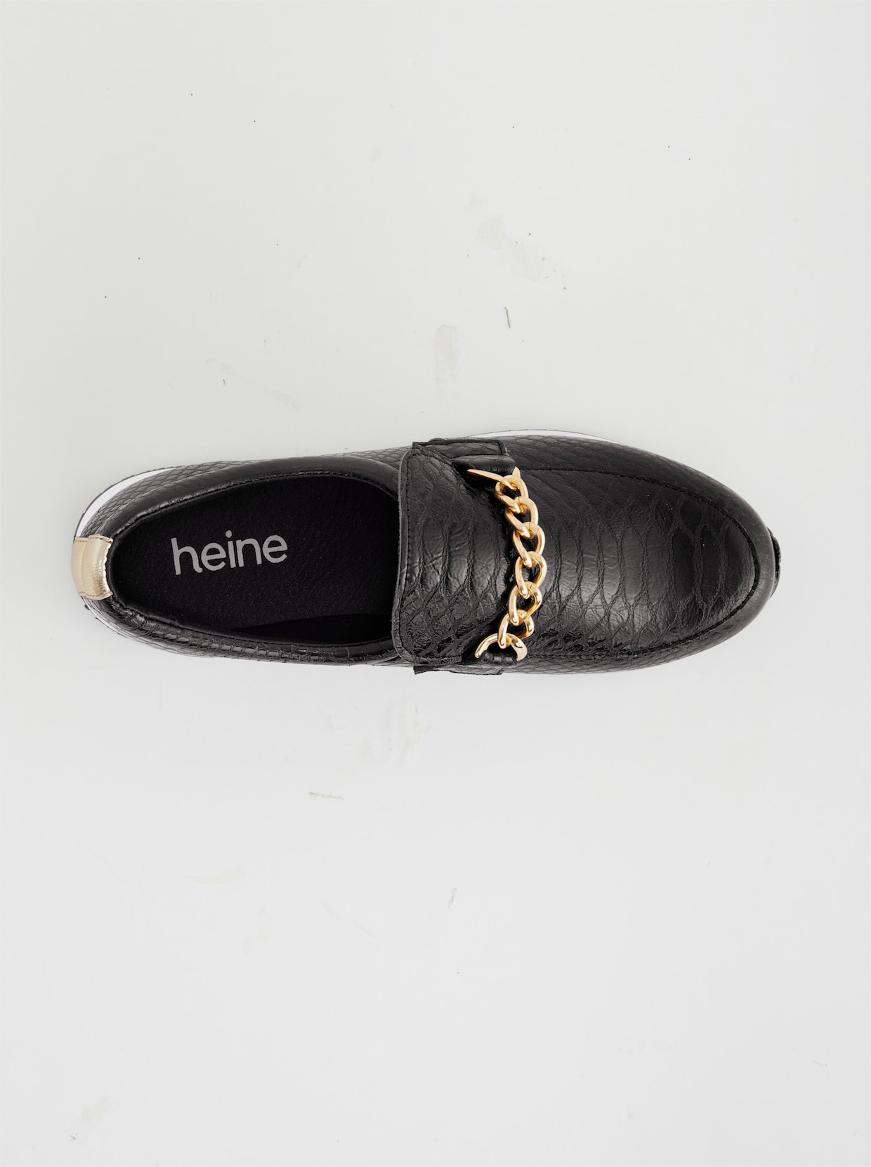 heine Slipper - schwarz