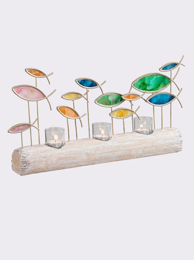 heine home Kerzenhalter - natur-bunt