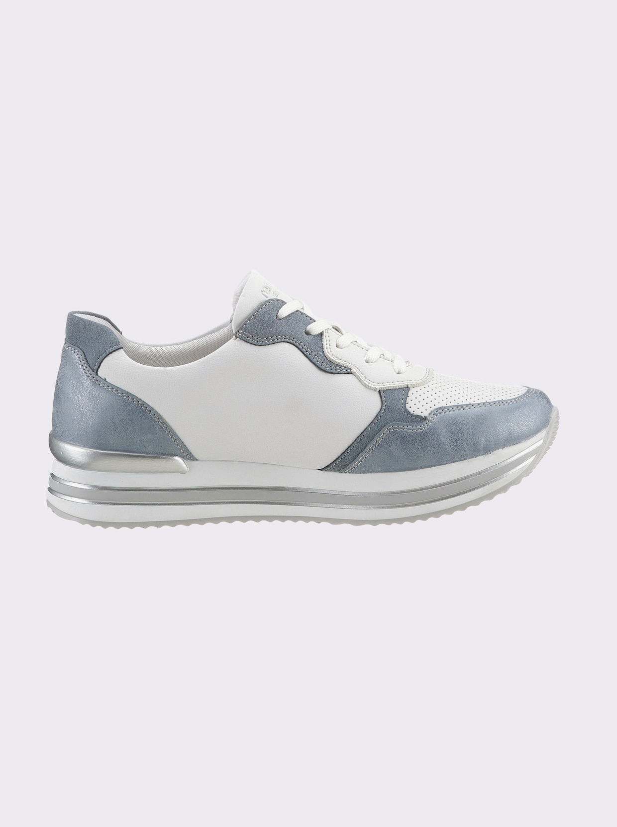 Remonte Sneaker - jeansblau-weiß