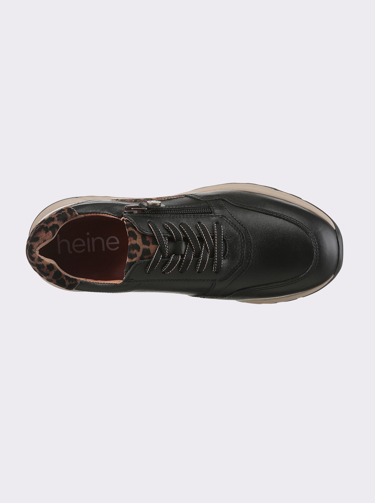 heine Sneakers - svart-brun
