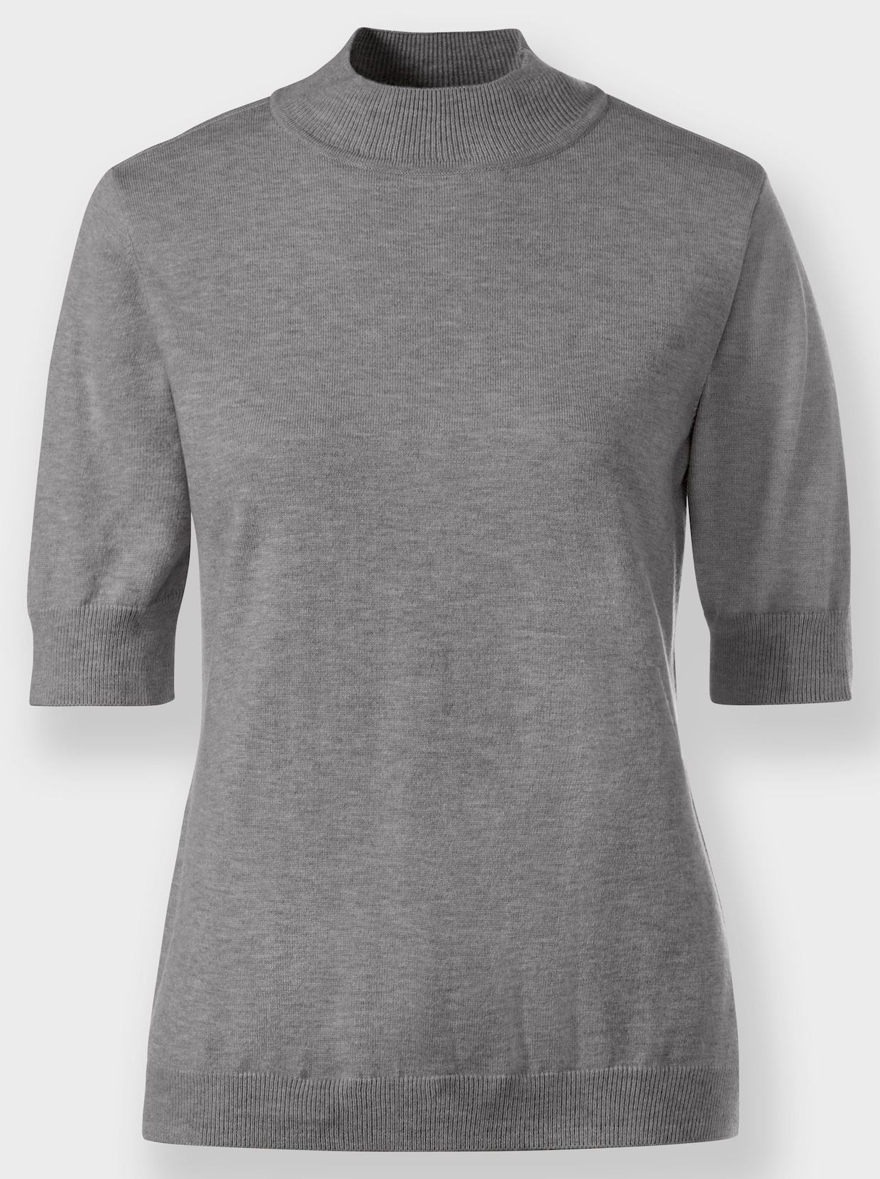 Pullover - grijs gemêleerd