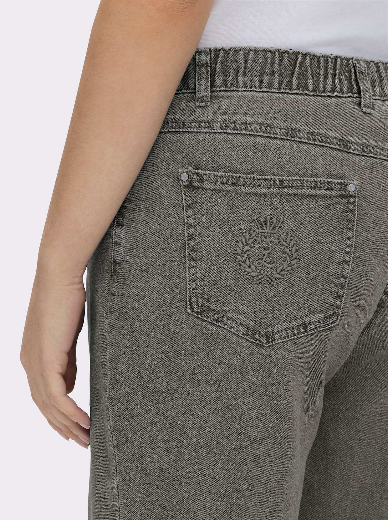 5-Pocket-Jeans - grey-denim