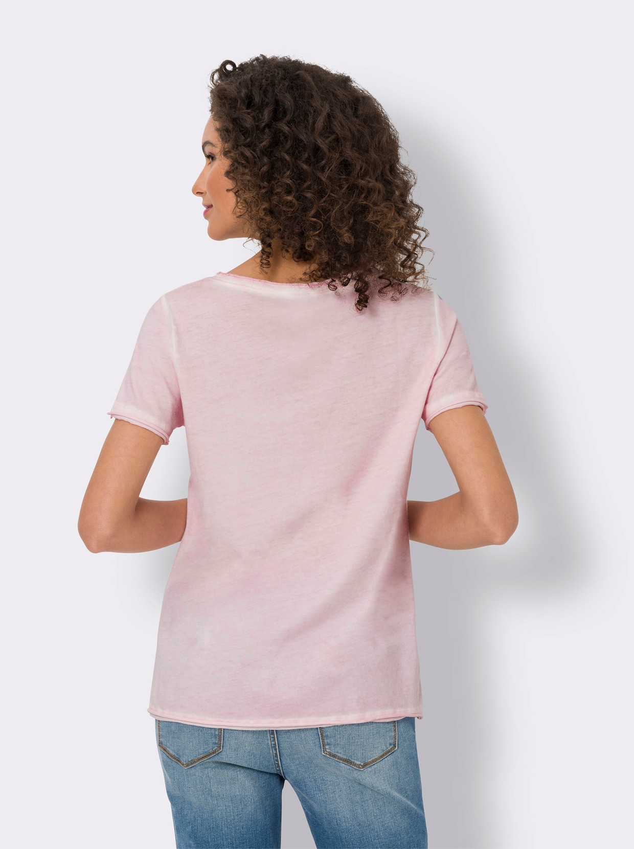 heine T-shirt à manches courtes - rose clair