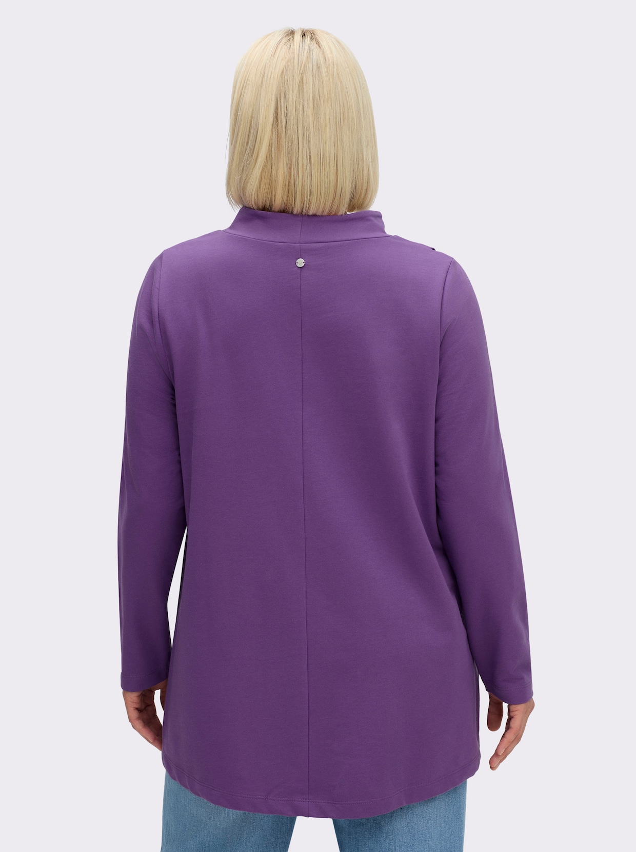 sheego Sweatshirt - paars