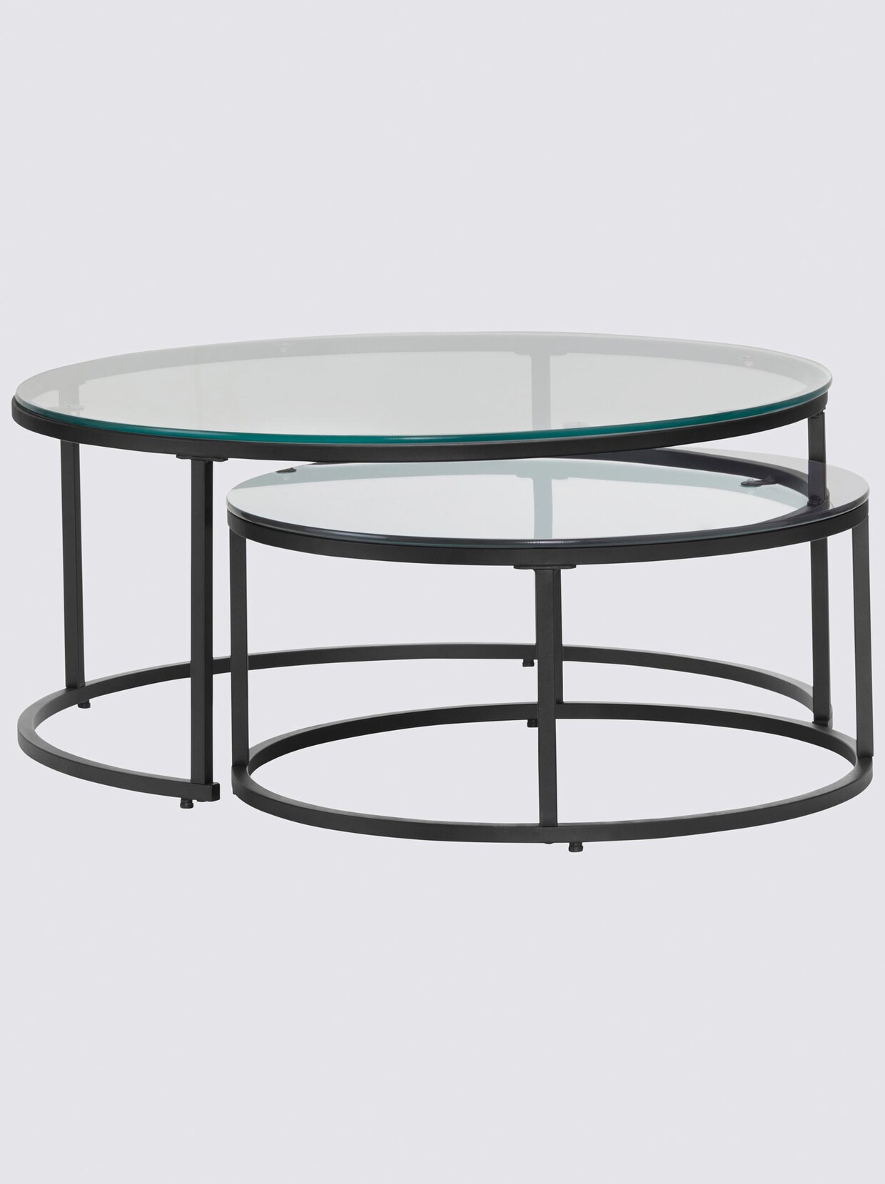 heine home Couchtisch - schwarz